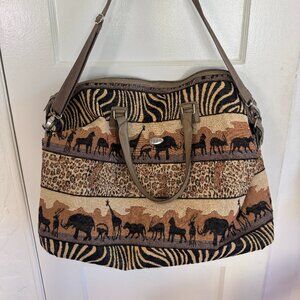 JADE - Safari Tapestry Weekender Bag